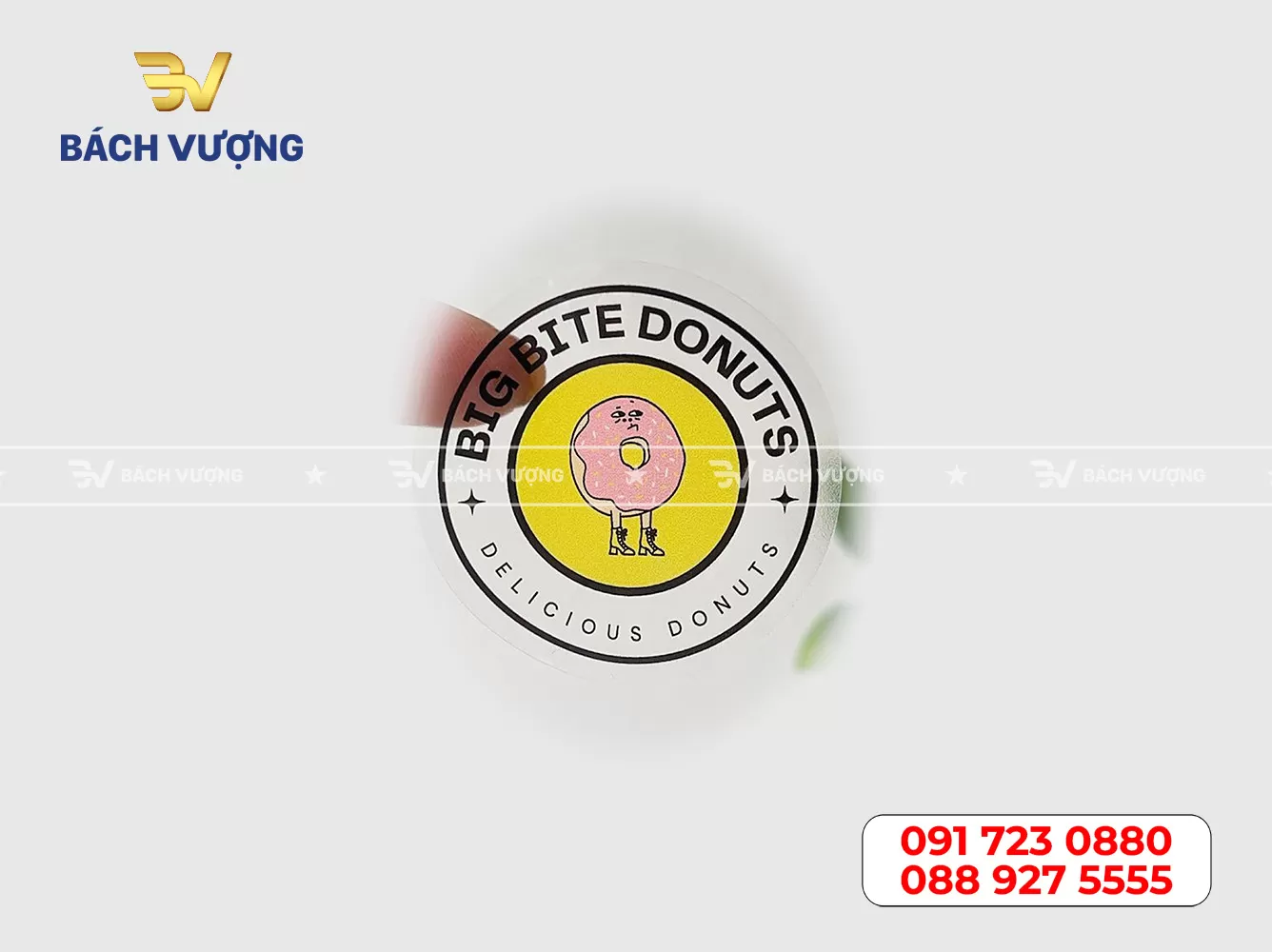 Mẫu decal nhựa trong 08