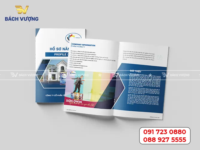 in hồ sơ năng lực công ty