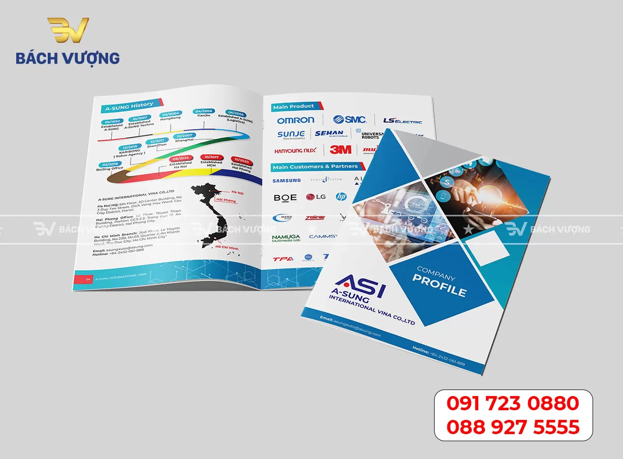 In catalogue số lượng ít