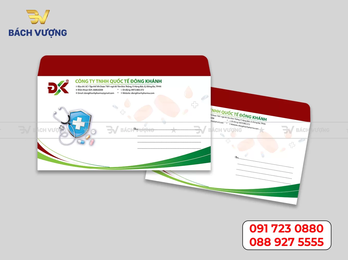 In phong bì cá nhân - phong bì in tên riêng