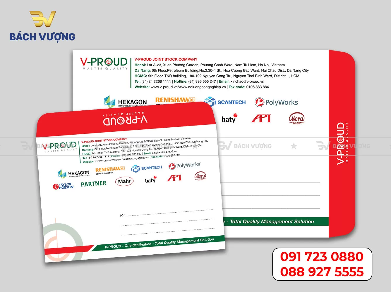 Mẫu phong bì thư - Mẫu 06