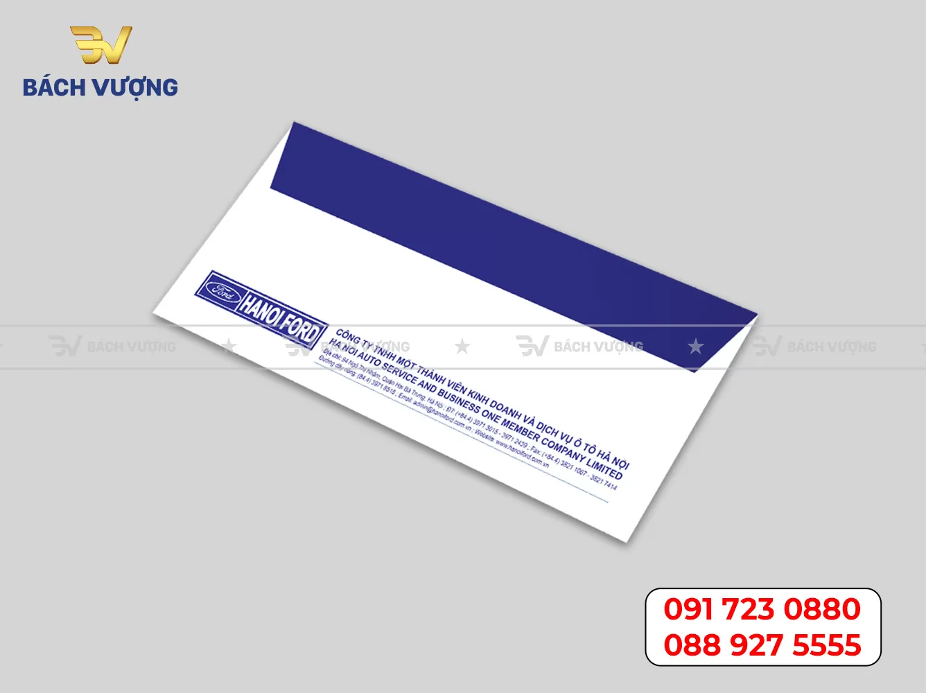 Mẫu phong bì thư - Mẫu 10