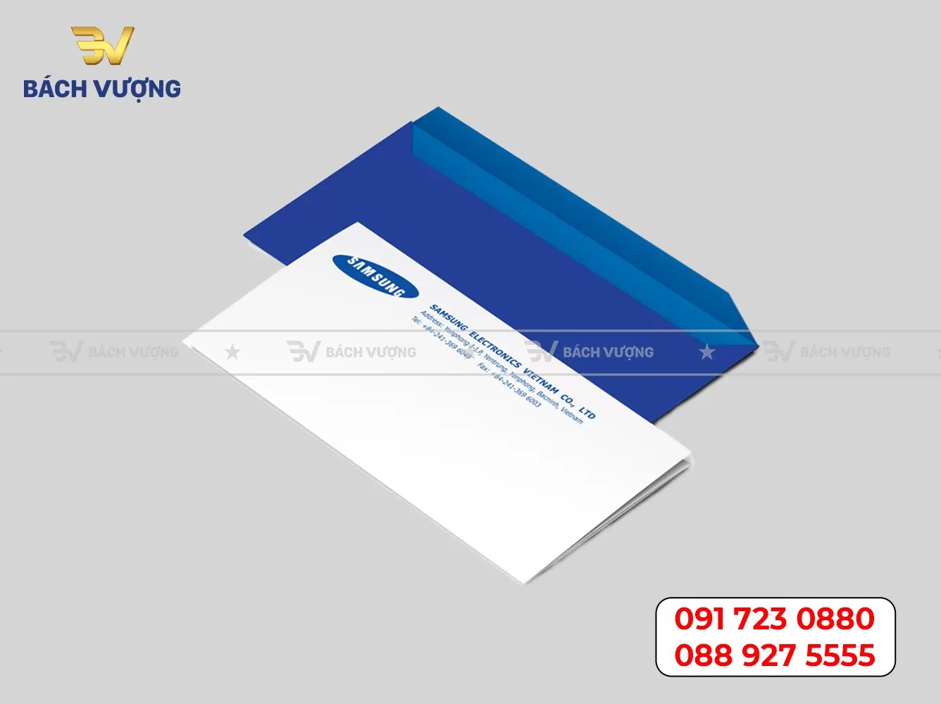 Mẫu phong bì thư - Mẫu 01