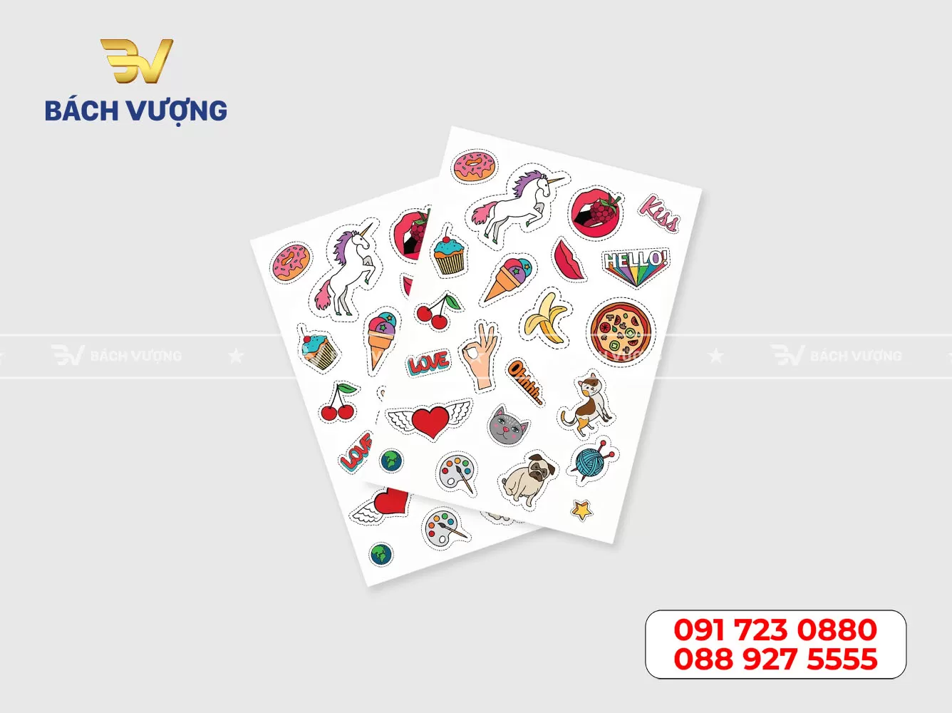 in sticker tại hà nội