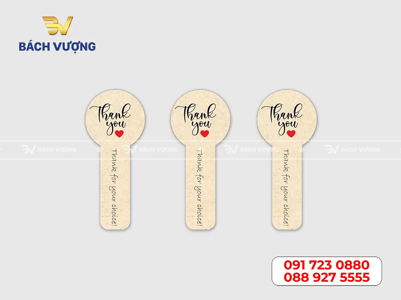 in decal giấy kraft số lượng ít