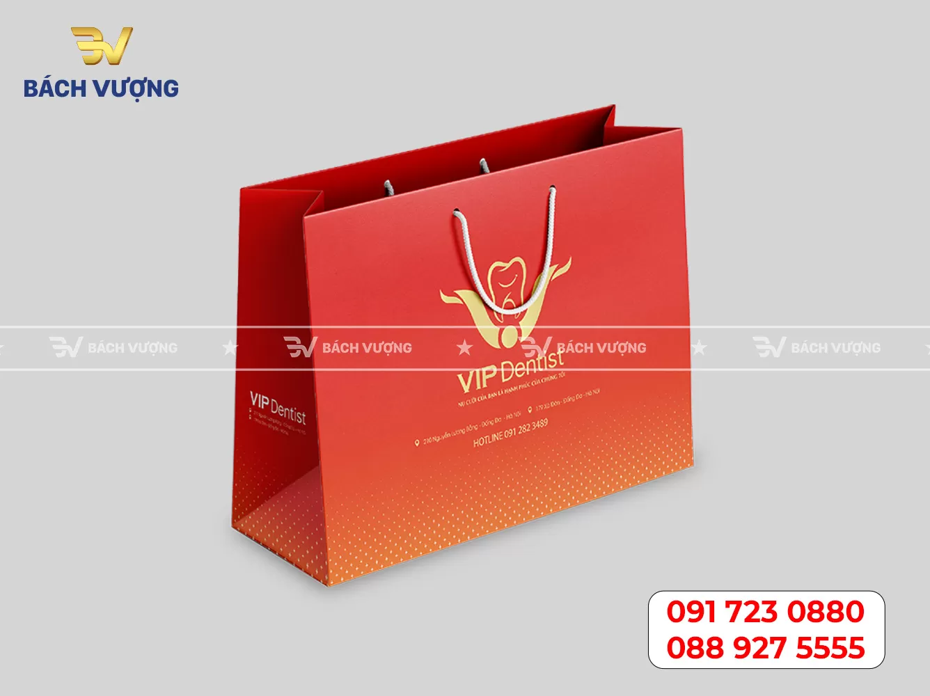 in túi giấy số lượng ít