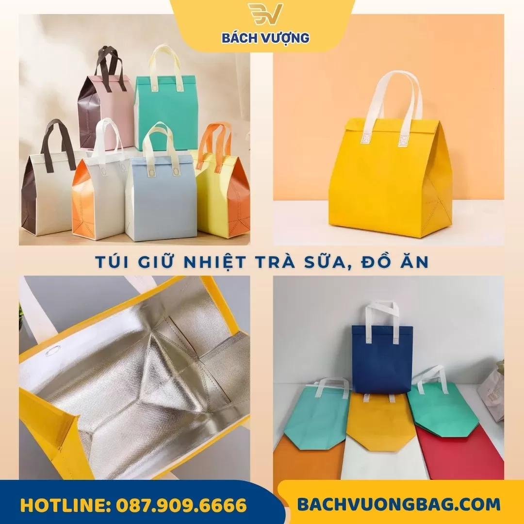 Túi giữ nhiệt thực phẩm, giao hàng