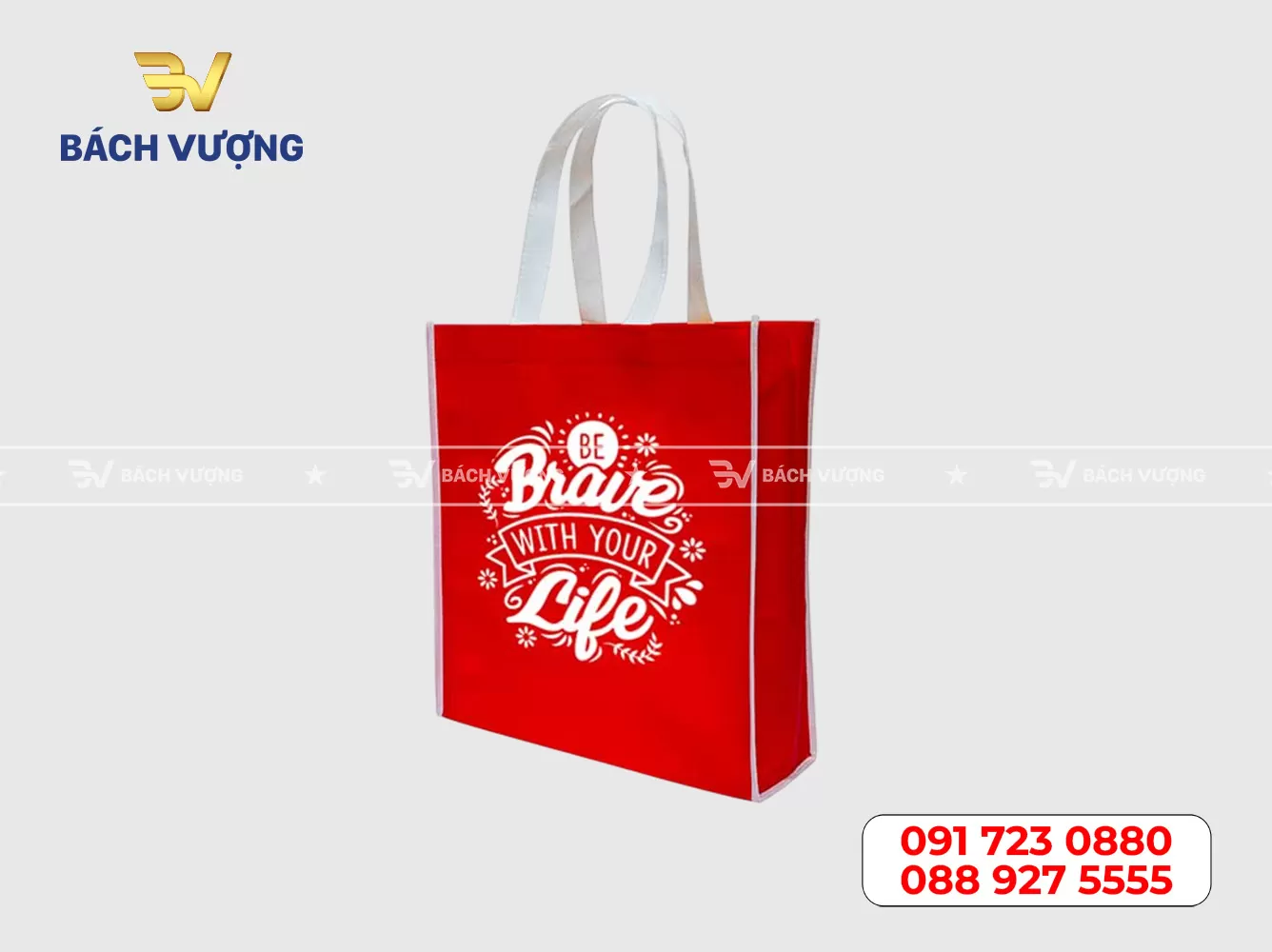 in túi vải shop thời trang