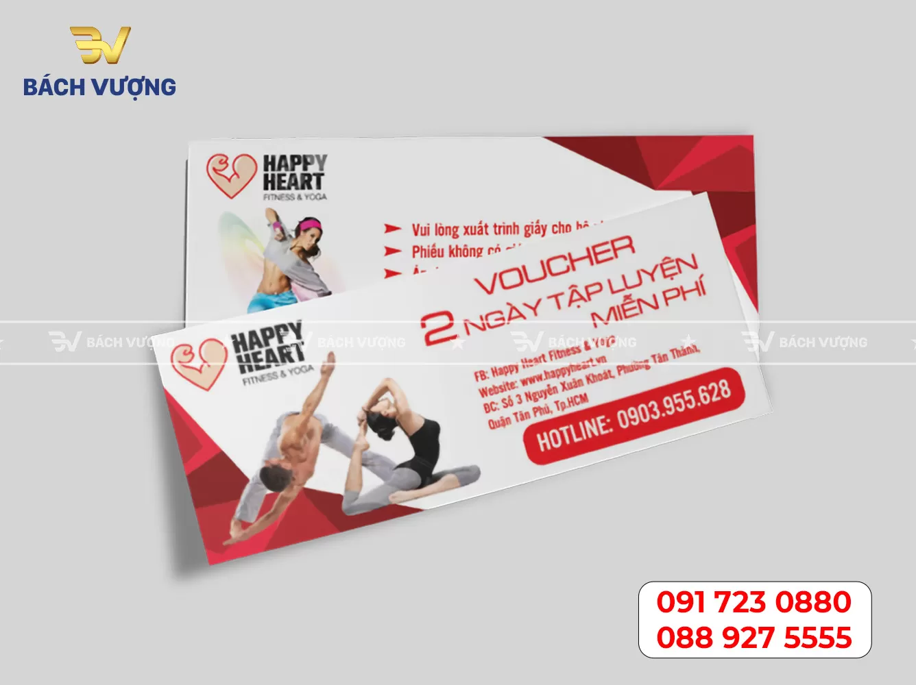 In voucher số lượng ít