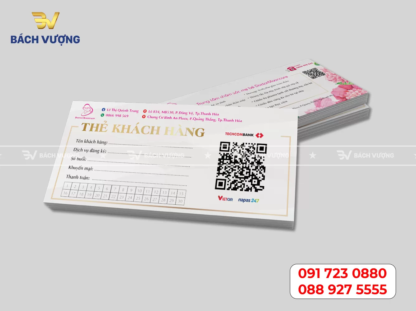 In voucher số lượng ít