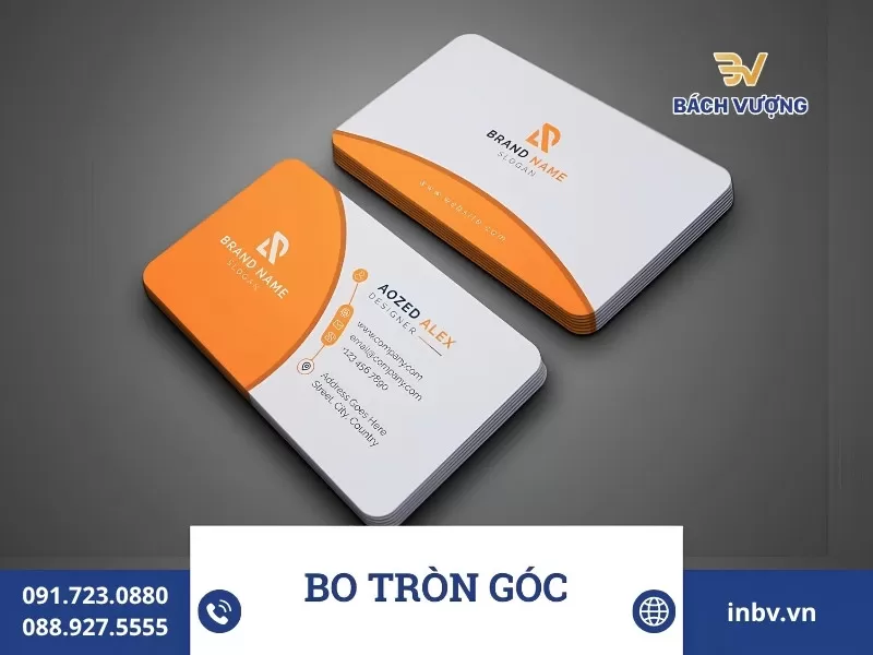 Có nên bo góc card visit không? Ưu và nhược điểm là gì?