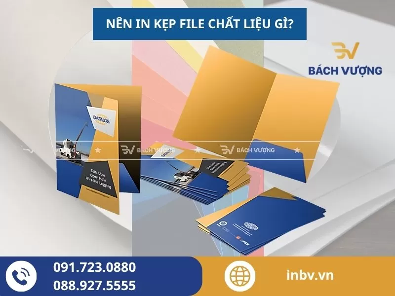 Nên in kẹp file giấy gì? Couche, Ivory hay giấy Mỹ thuật?