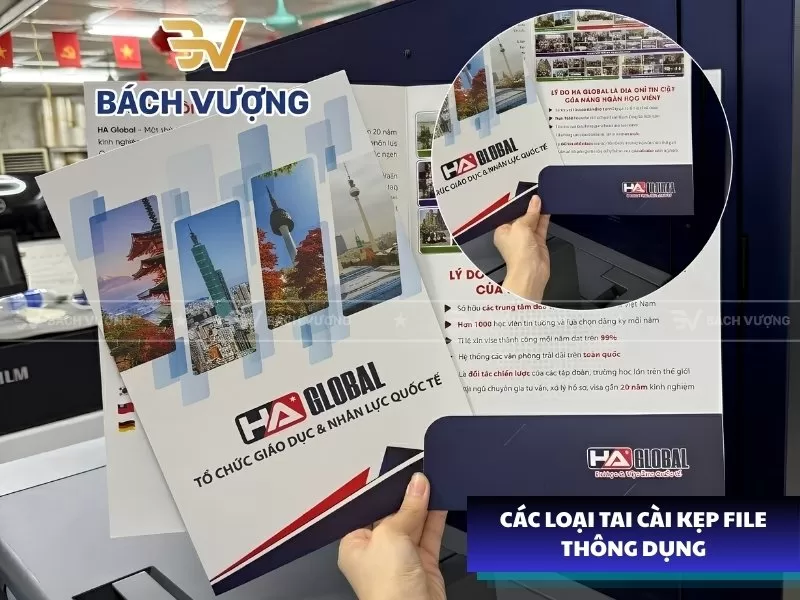 Các loại tai cài kẹp file thông dụng và cách lựa chọn
