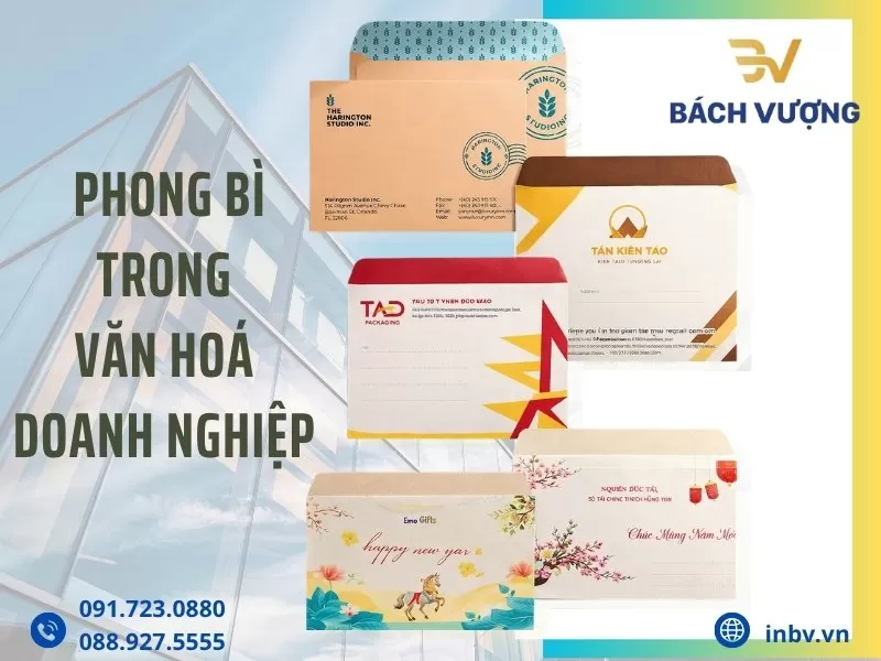 Vai trò của phong bì thư trong văn hoá doanh nghiệp