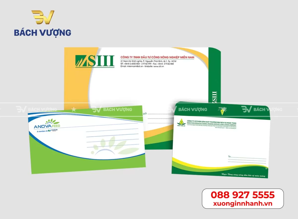 In phong bì công ty: Những nội dung bắt buộc phải có trên nhãn thư