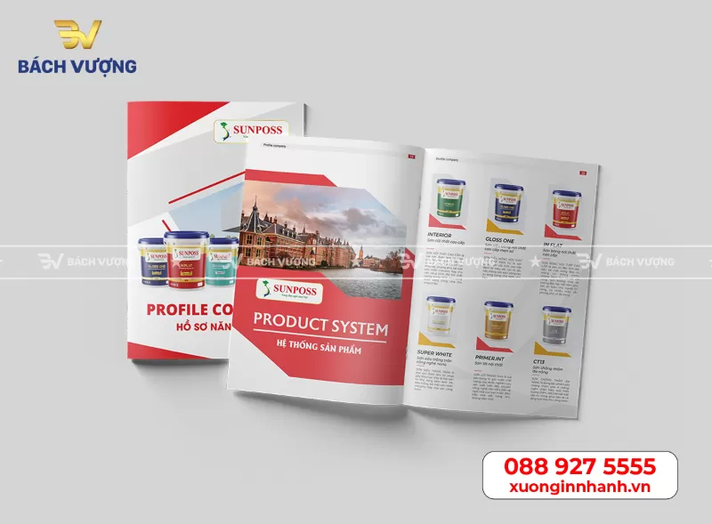 Địa chỉ in hồ sơ năng lực giá rẻ tại Hà Nội