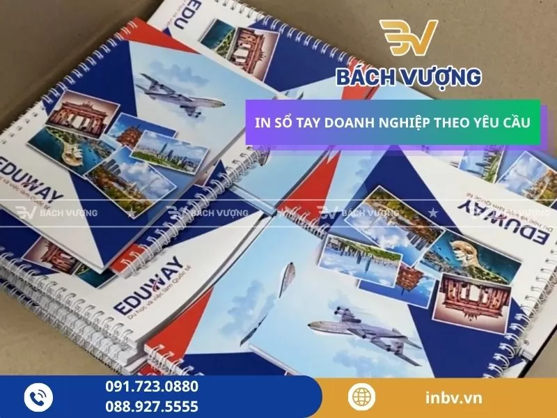 In sổ tay doanh nghiệp theo yêu cầu