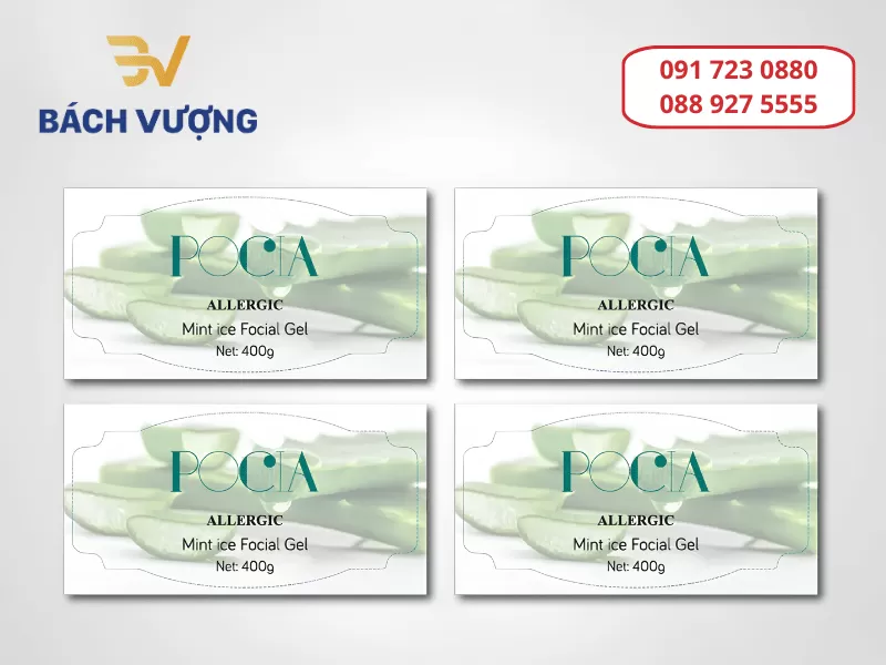 Xưởng in tem decal giấy giá rẻ tại Hà Nội