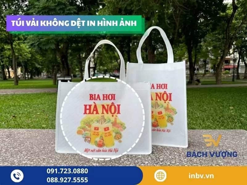 Túi vải không dệt in hình ảnh: Công cụ quảng bá thương hiệu